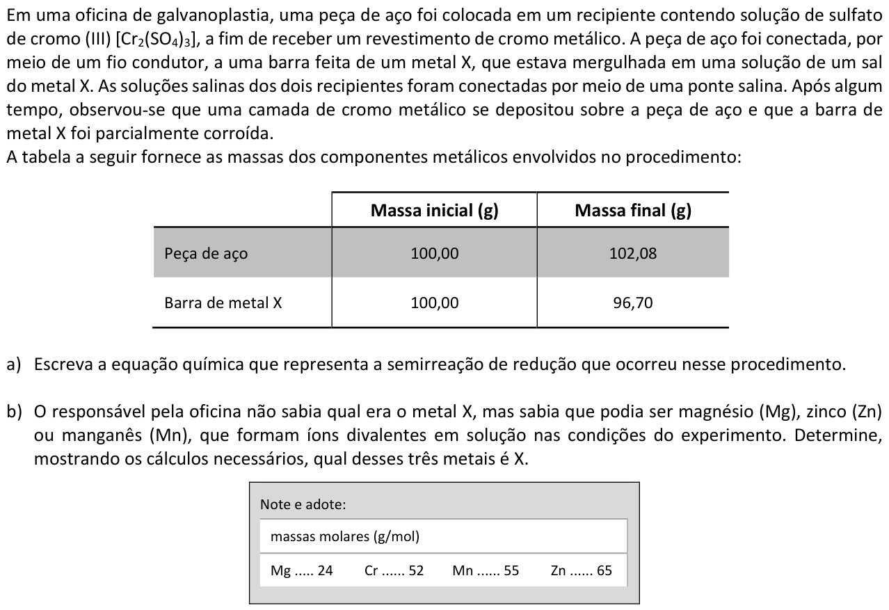 Questão Q02 no caderno  da 2ª fase da FUVEST 2016