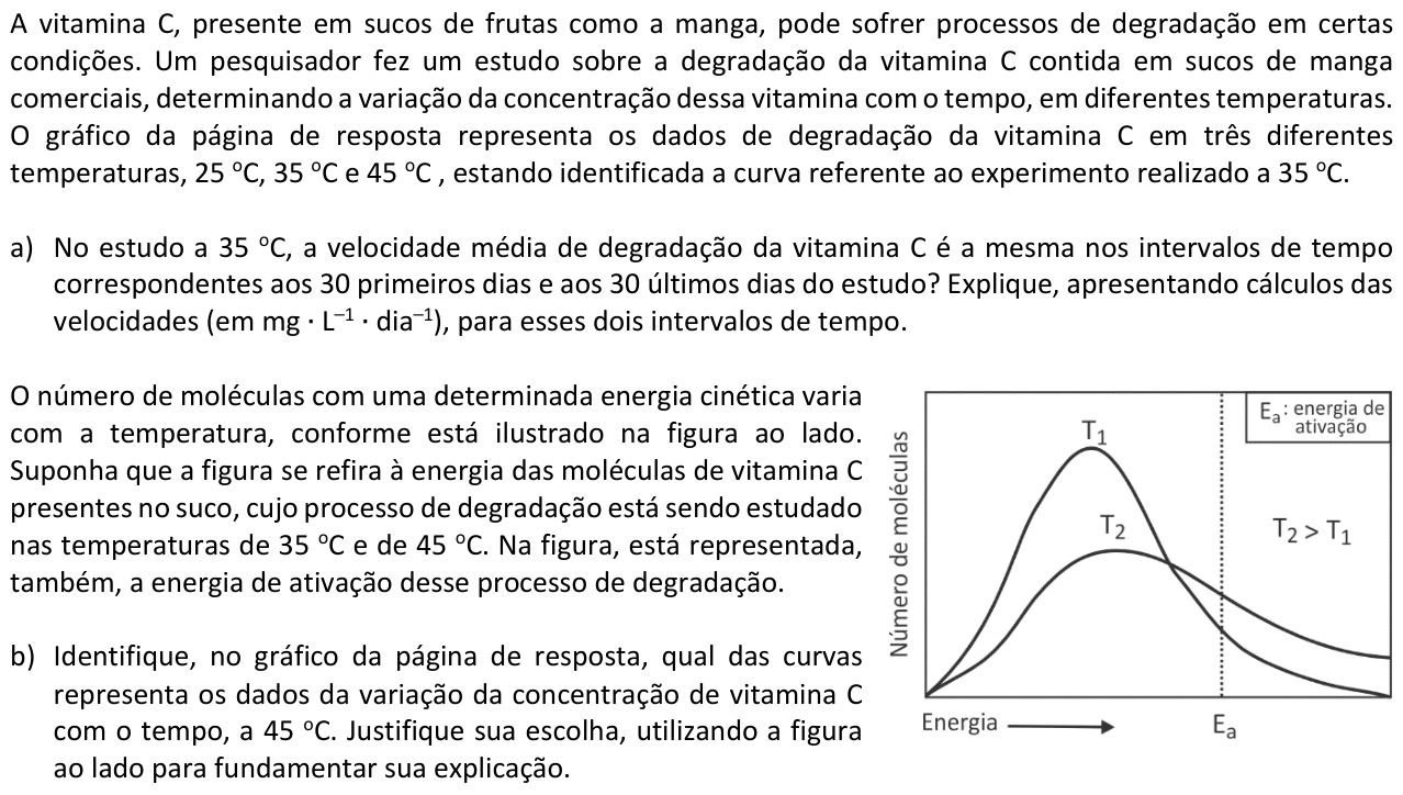Questão Q03 no caderno  da 2ª fase da FUVEST 2016