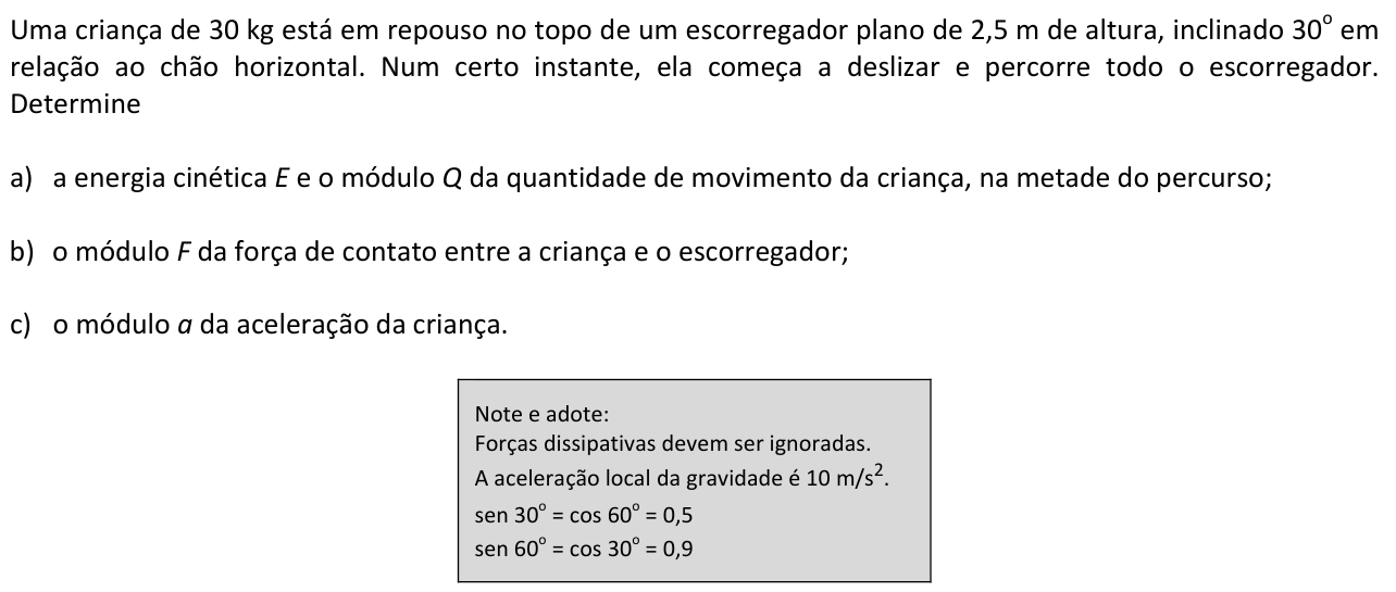 Questão F05 no caderno  da 2ª fase da FUVEST 2015