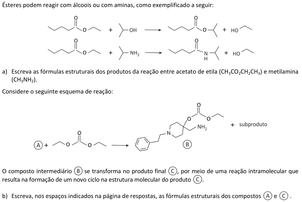 Questão Q03 no caderno  da 2ª fase da FUVEST 2014