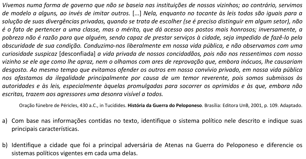 Questão H01 no caderno  da 2ª fase da FUVEST 2014