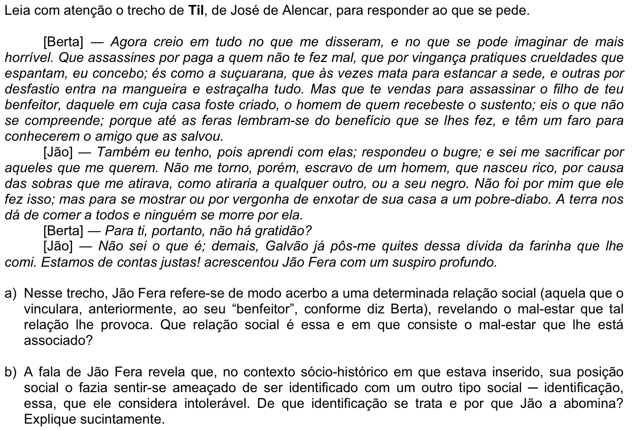 Questão 7 no caderno  da 2ª fase da FUVEST 2013