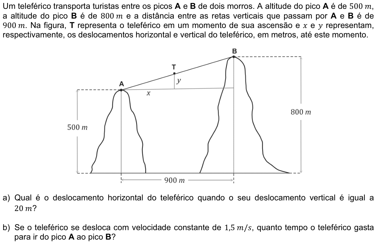Questão 15 no caderno  da 2ª fase da FUVEST 2013