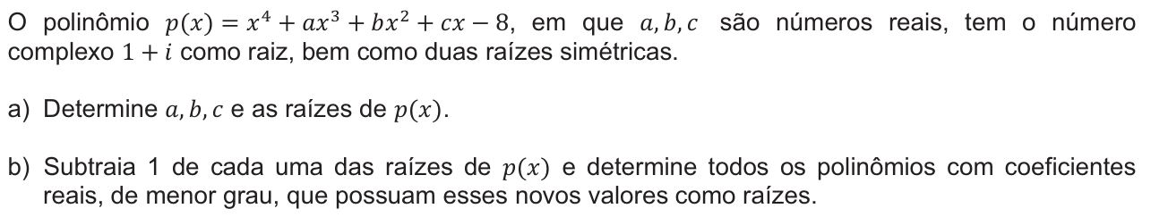 Questão M01 no caderno  da 2ª fase da FUVEST 2012