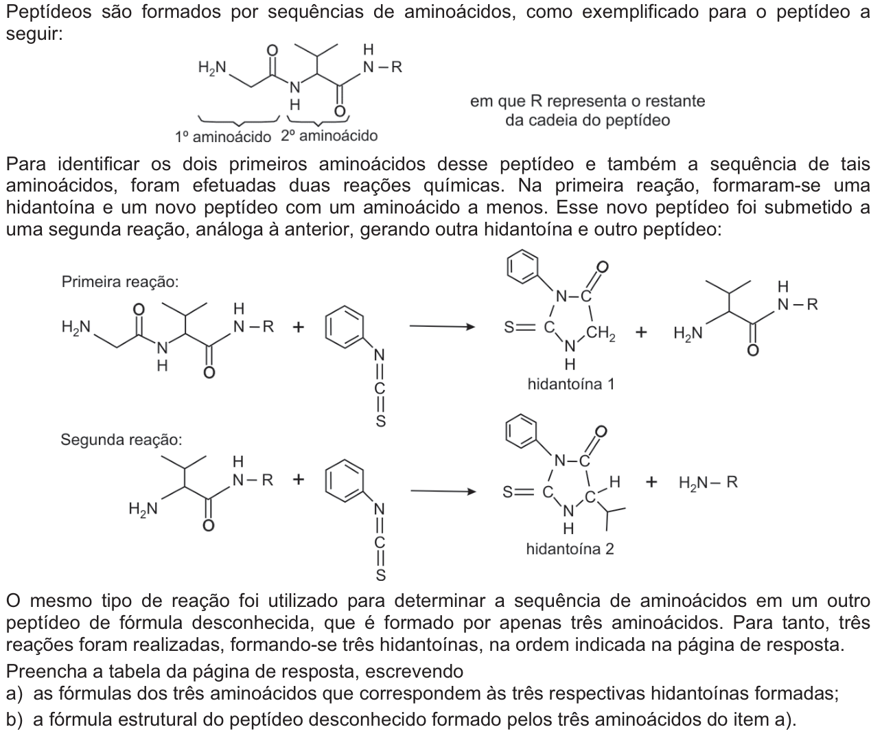 Questão Q03 no caderno  da 2ª fase da FUVEST 2012