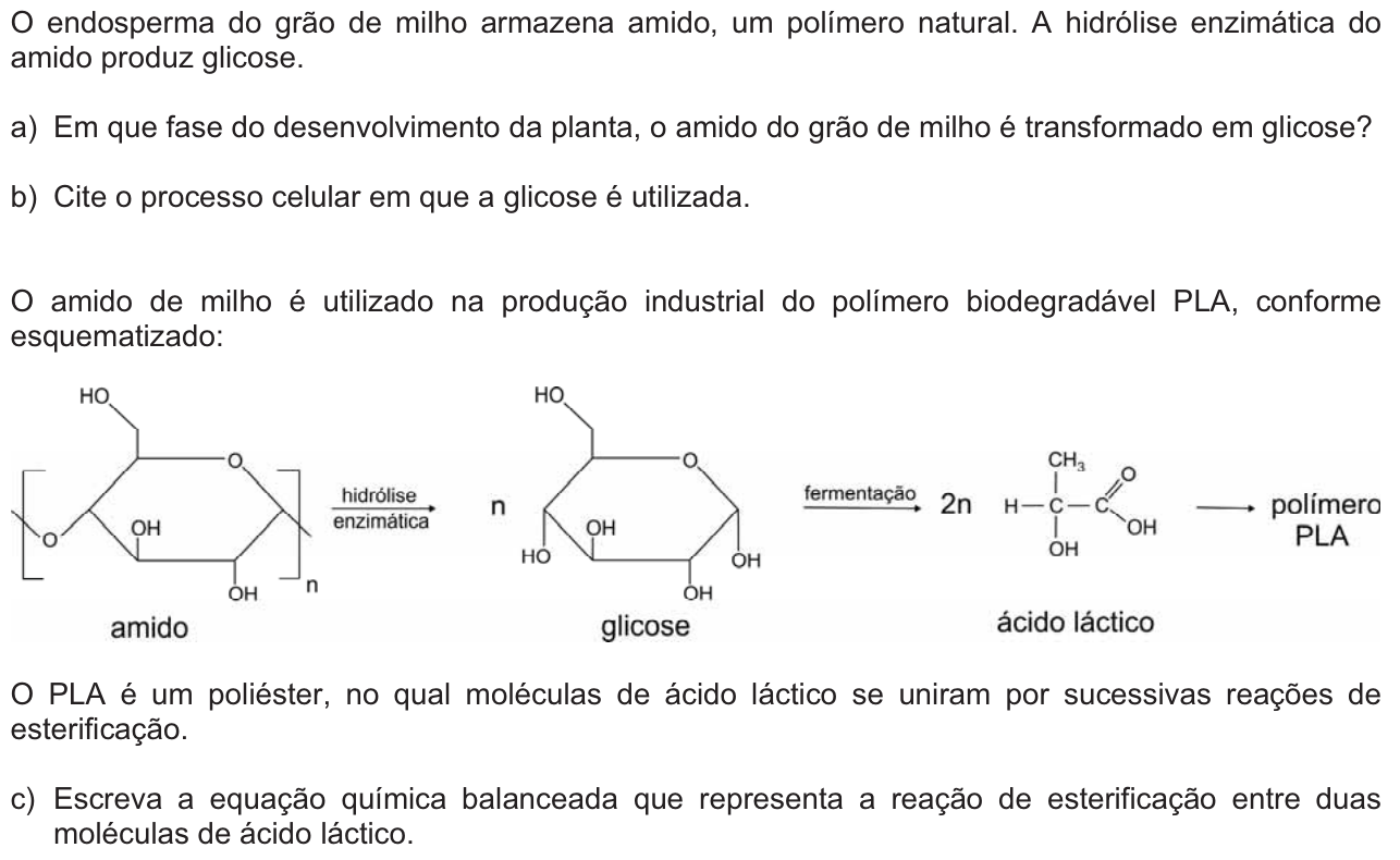 Questão 5 no caderno  da 2ª fase da FUVEST 2010
