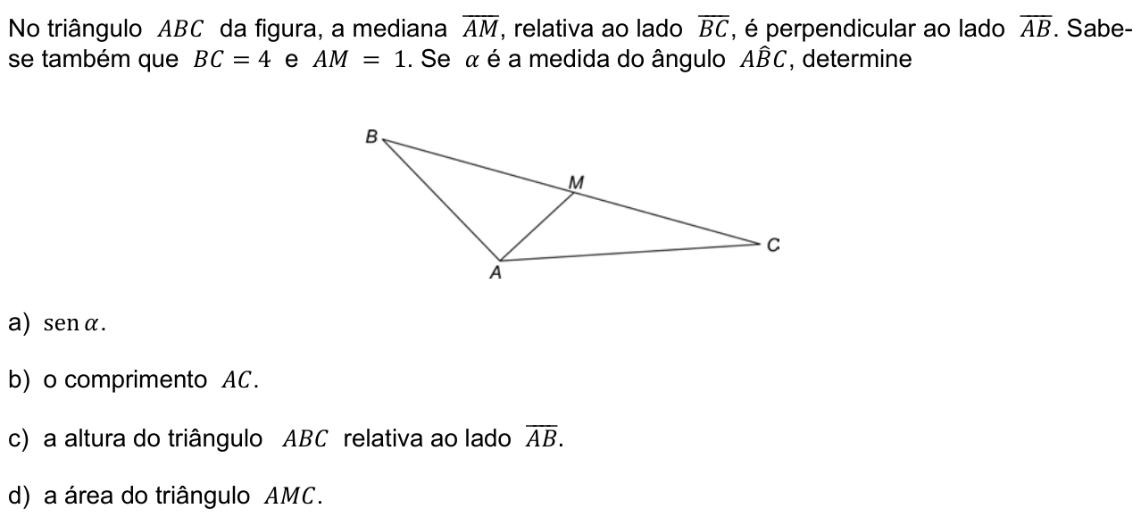 Questão M06 no caderno  da 2ª fase da FUVEST 2010