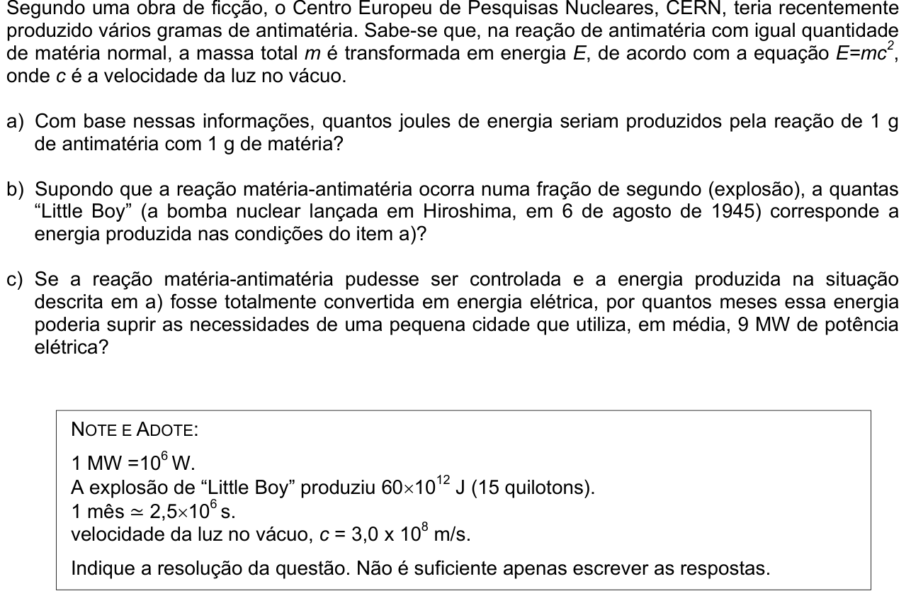 Questão F01 no caderno  da 2ª fase da FUVEST 2010
