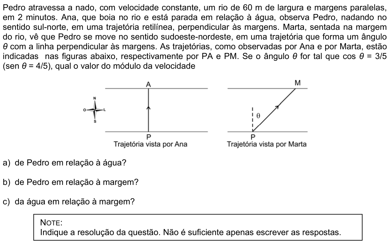 Questão F03 no caderno  da 2ª fase da FUVEST 2010