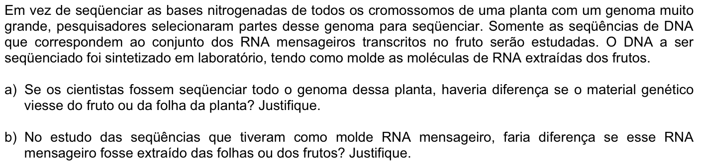Questão B08 no caderno Biologia da 2ª fase da FUVEST 2009