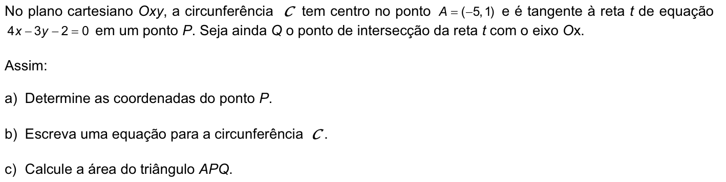 Questão M07 no caderno Matemática da 2ª fase da FUVEST 2009