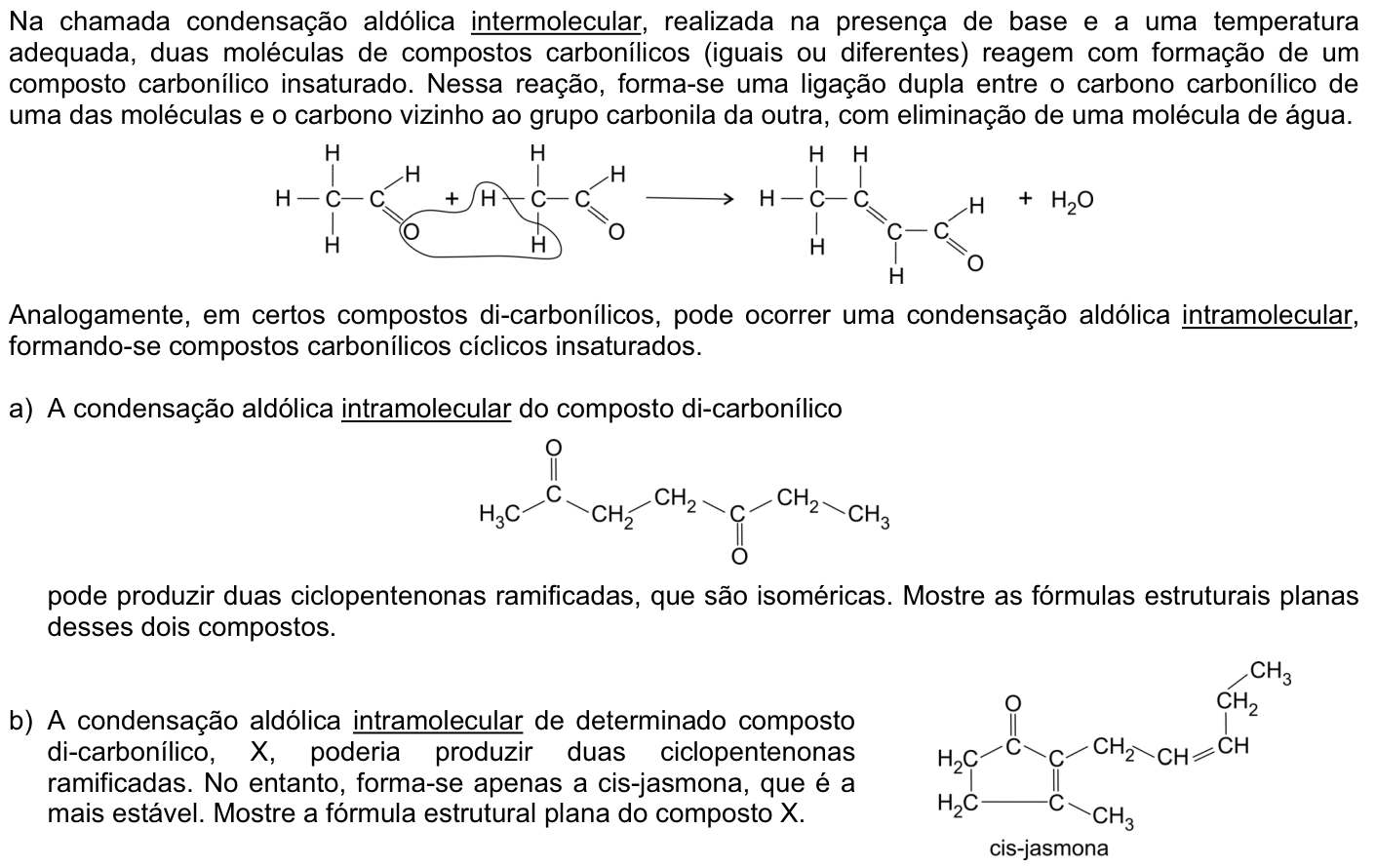 Questão Q09 no caderno Química da 2ª fase da FUVEST 2009