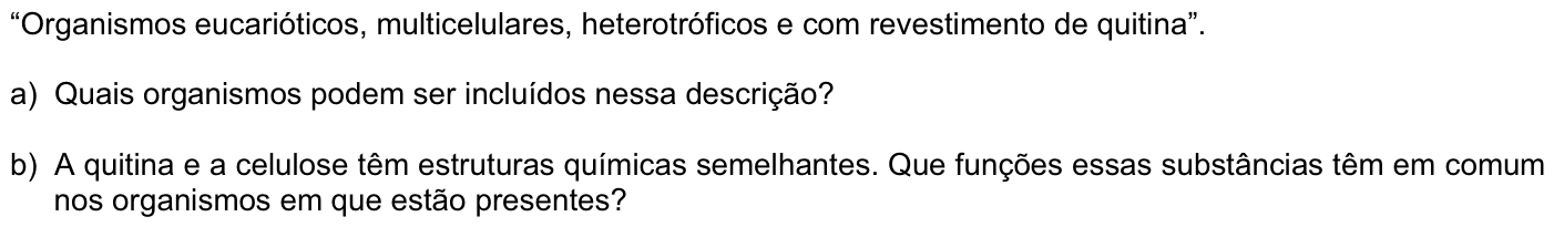 Questão B04 no caderno Biologia da 2ª fase da FUVEST 2008