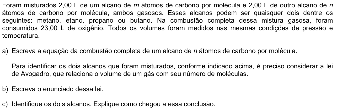 Questão Q04 no caderno Química da 2ª fase da FUVEST 2008