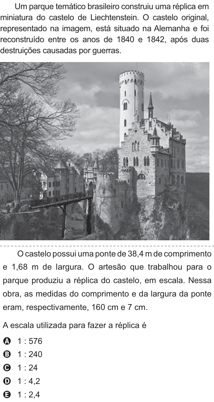 Questão 153 no caderno Amarelo do ENEM 2021