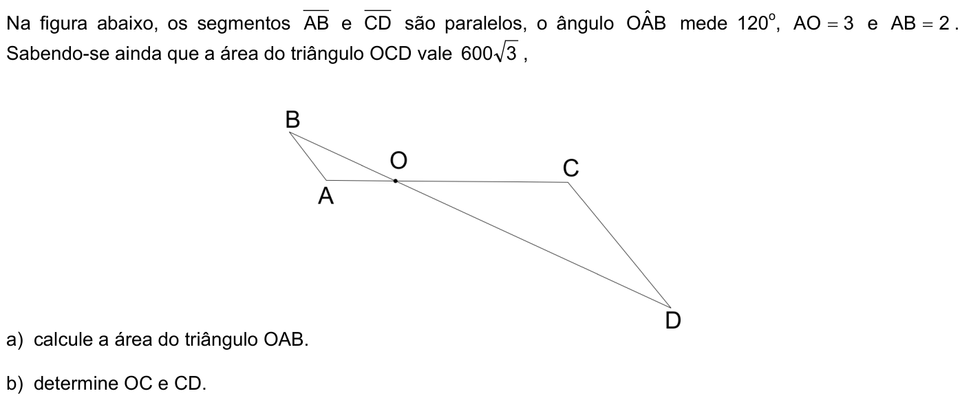 Questão M02 no caderno Matemática da 2ª fase da FUVEST 2007