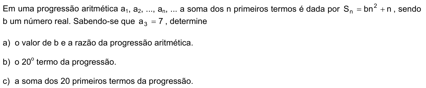 Questão M03 no caderno Matemática da 2ª fase da FUVEST 2007