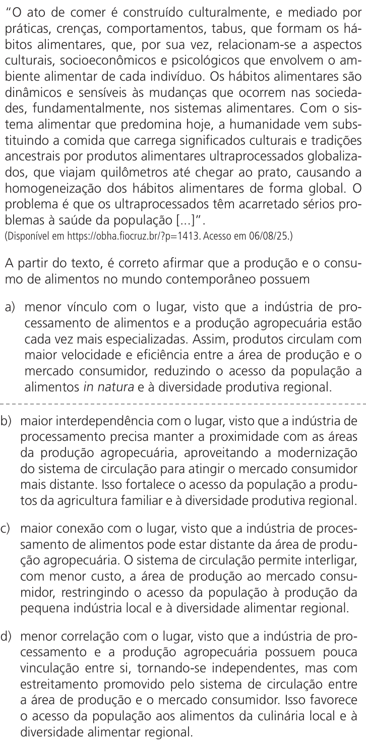 Questão 15 no caderno Q da UNICAMP 2026