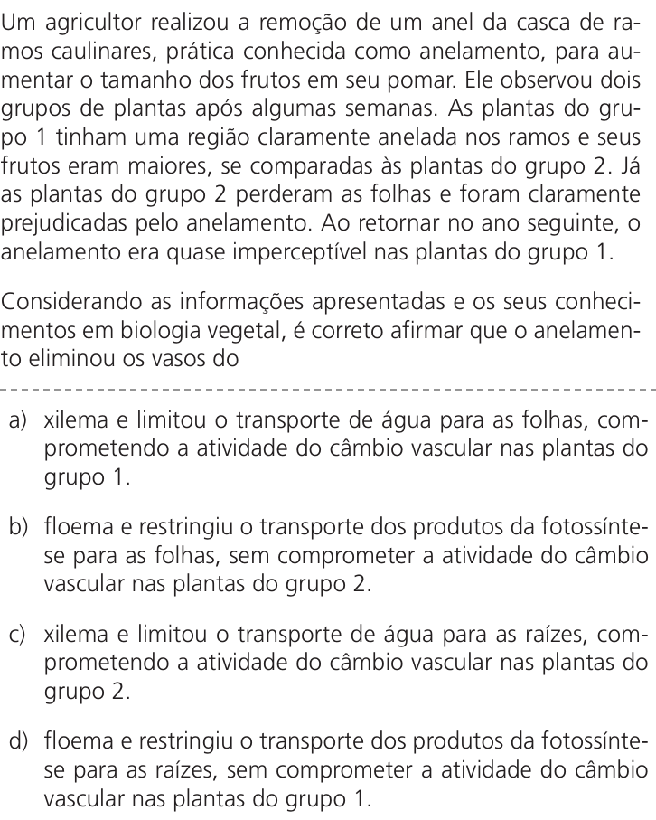 Questão 36 no caderno Q da UNICAMP 2026