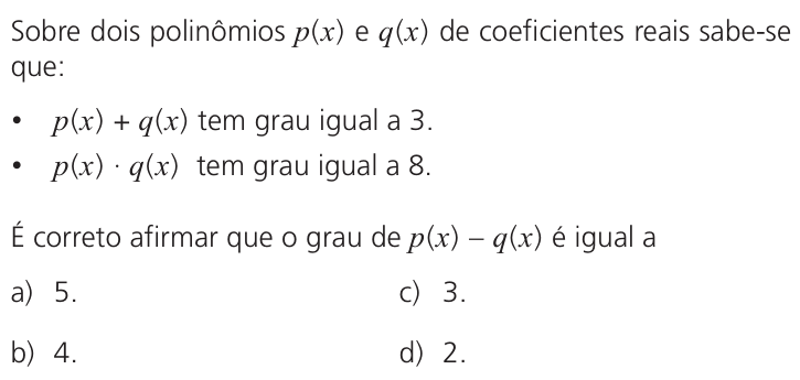 Questão 45 no caderno Q da UNICAMP 2026