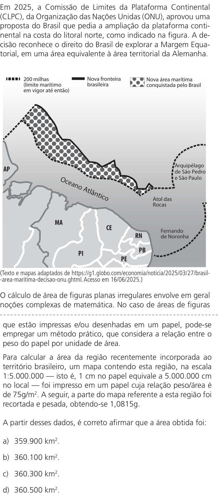 Questão 47 no caderno Q da UNICAMP 2026