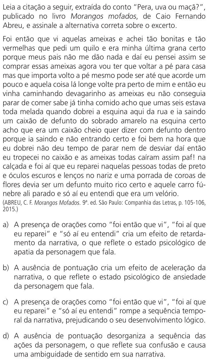 Questão 63 no caderno Q da UNICAMP 2026