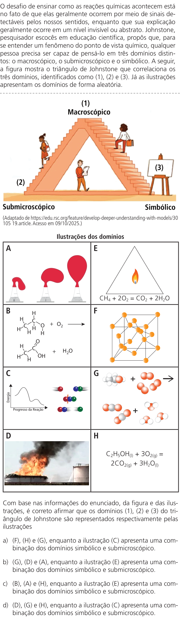 Questão 66 no caderno Q da UNICAMP 2026