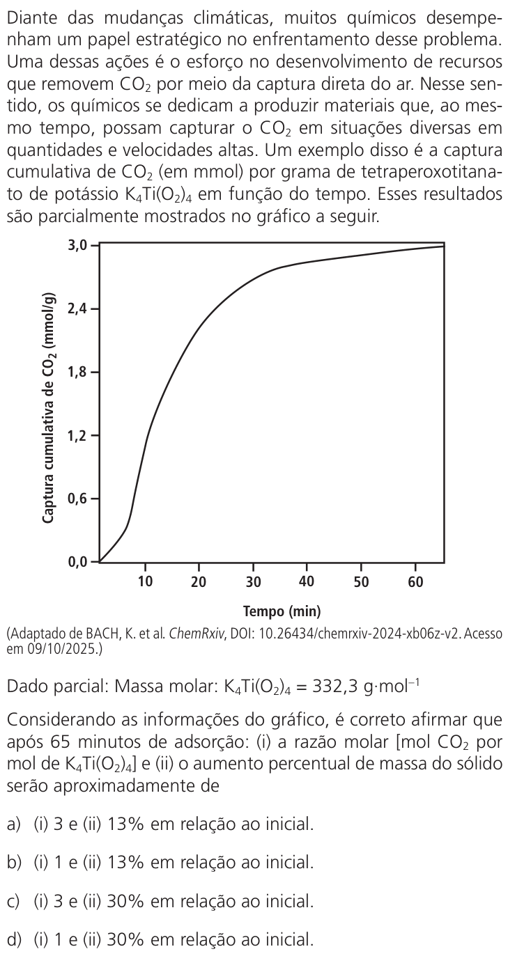 Questão 69 no caderno Q da UNICAMP 2026