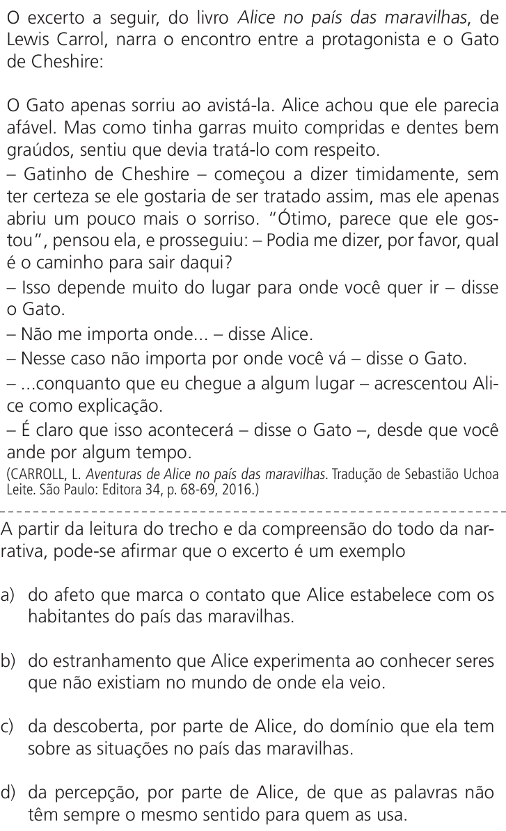 Questão 41 no caderno Q da UNICAMP 2025