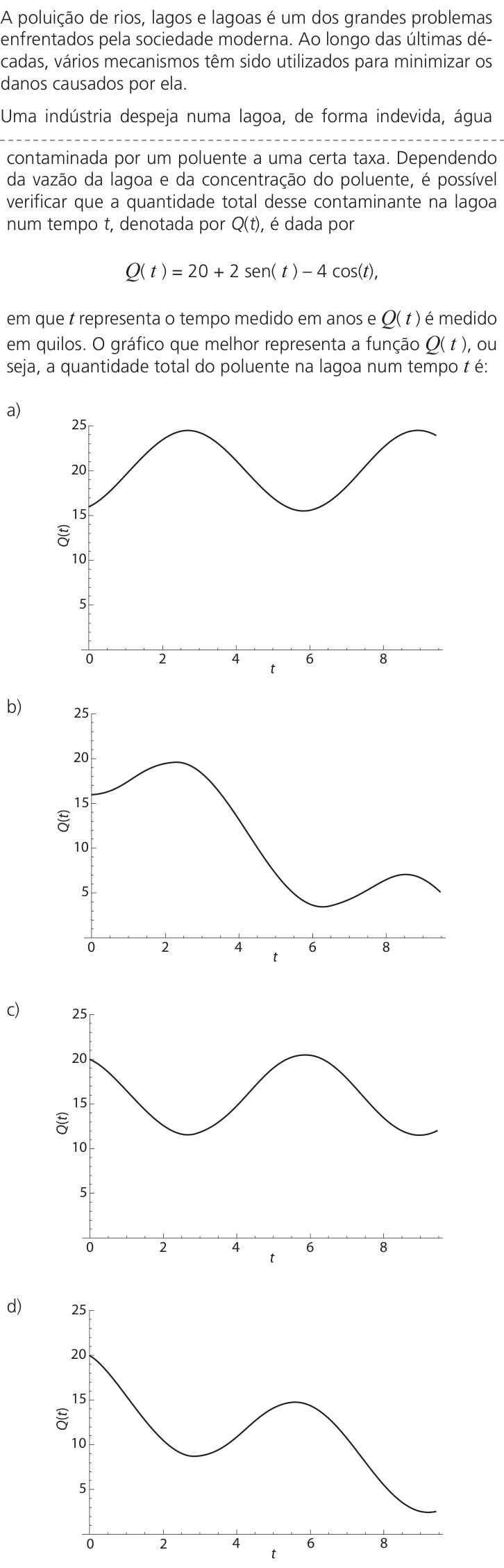 Questão 58 no caderno Q da UNICAMP 2025