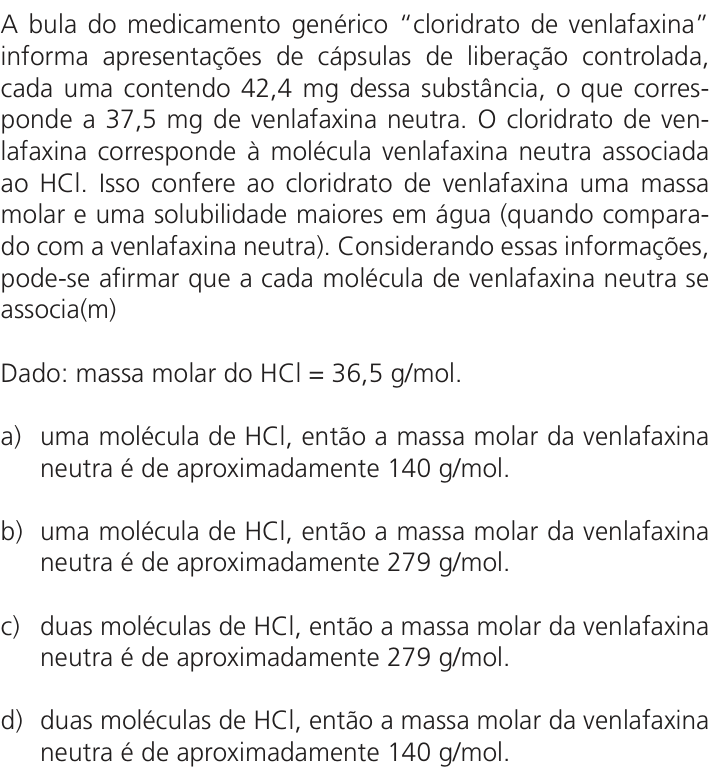Questão 63 no caderno Q da UNICAMP 2025