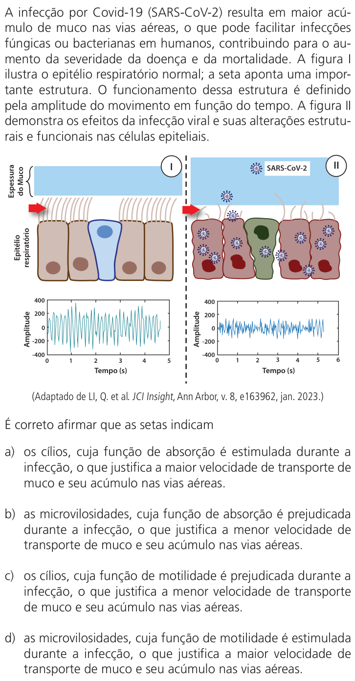Questão 68 no caderno Q da UNICAMP 2025