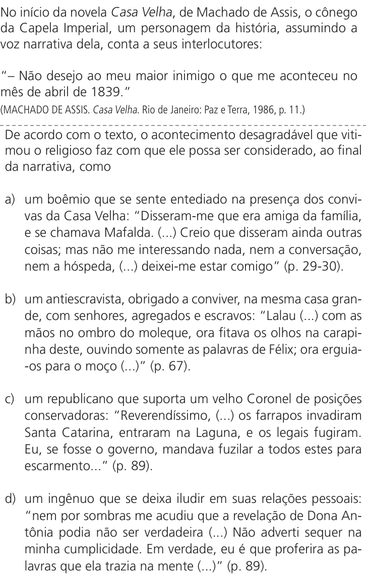 Questão 9 no caderno Q da UNICAMP 2024