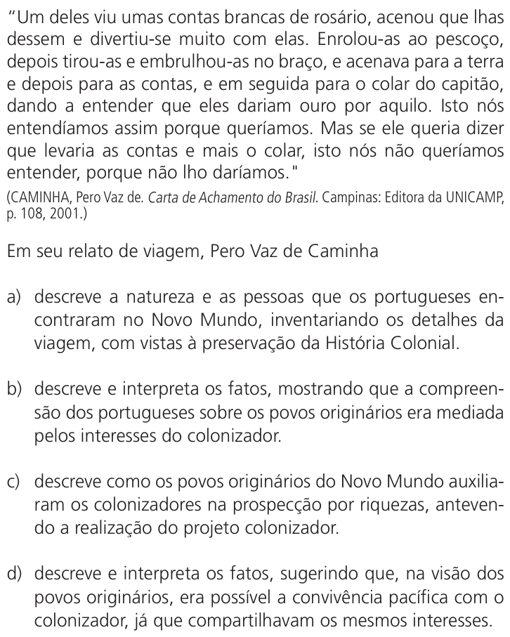 Questão 10 no caderno Q da UNICAMP 2024