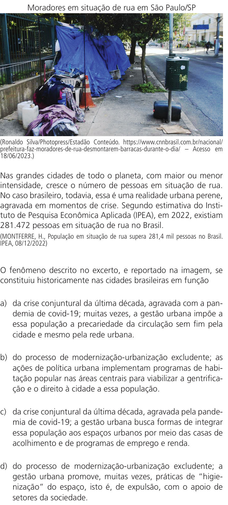 Questão 29 no caderno Q da UNICAMP 2024