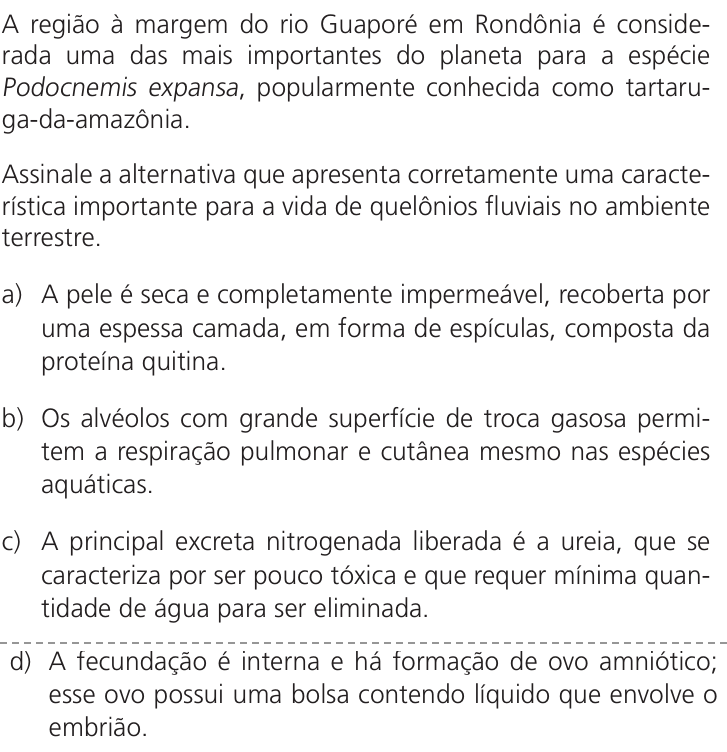Questão 41 no caderno Q da UNICAMP 2024
