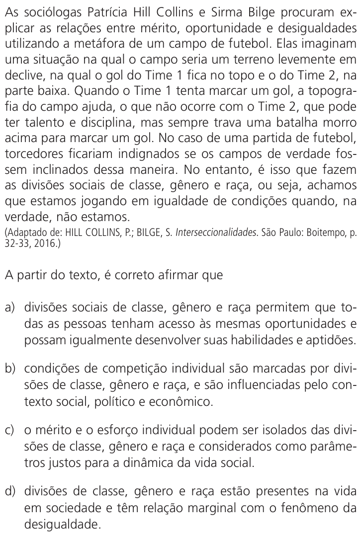 Questão 50 no caderno Q da UNICAMP 2024