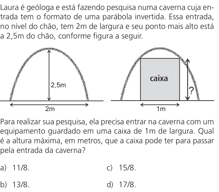 Questão 57 no caderno Q da UNICAMP 2024