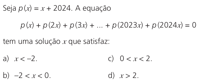 Questão 62 no caderno Q da UNICAMP 2024