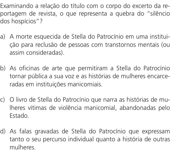 Questão 3 no caderno Q da UNICAMP 2023