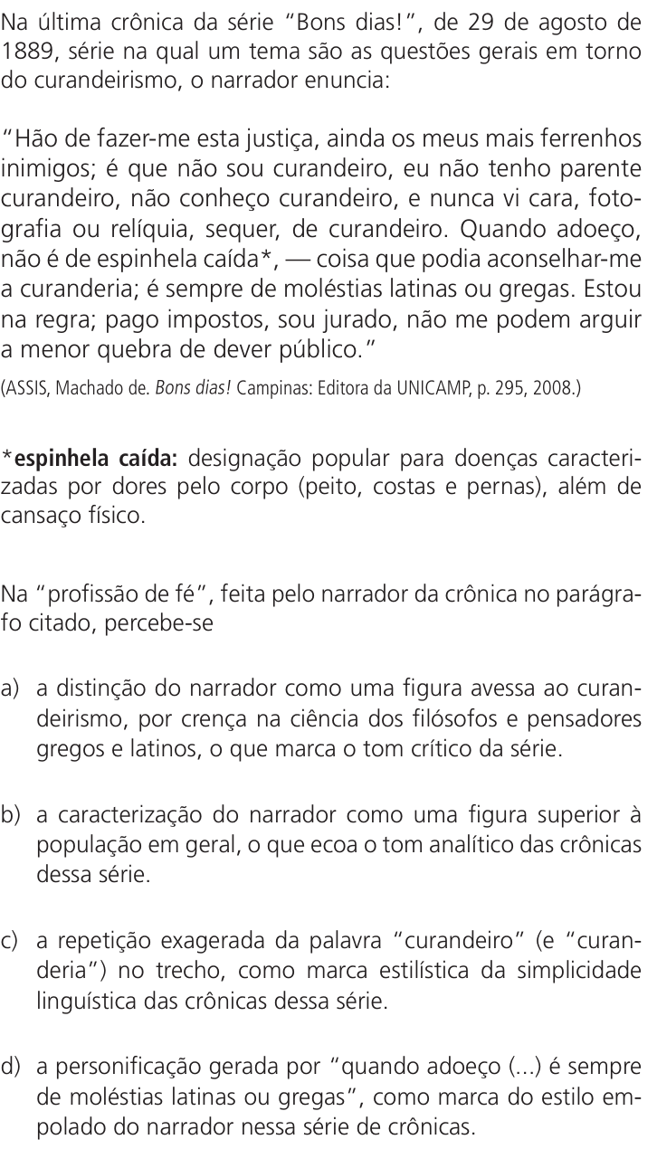 Questão 7 no caderno Q da UNICAMP 2023