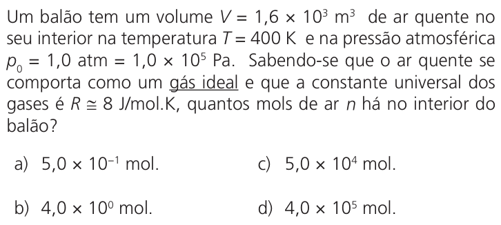 Questão 32 no caderno Q da UNICAMP 2023