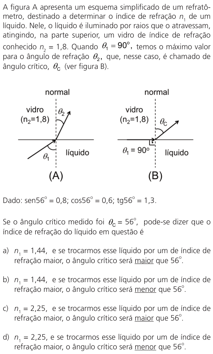 Questão 36 no caderno Q da UNICAMP 2023