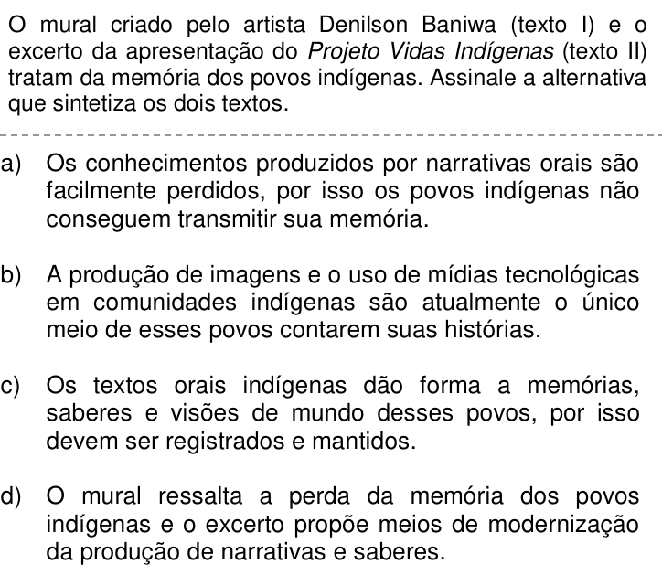 Questão 7 no caderno Q da UNICAMP 2022
