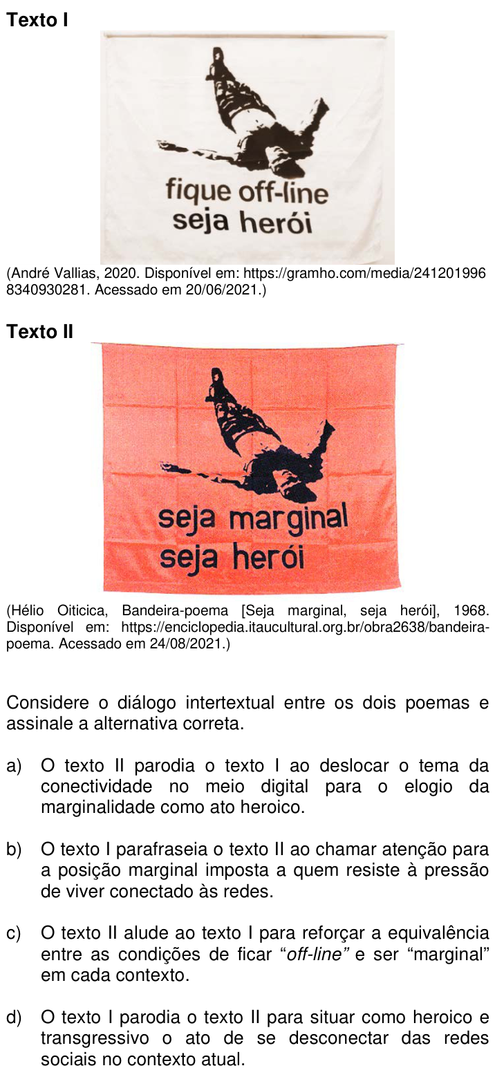 Questão 10 no caderno Q da UNICAMP 2022
