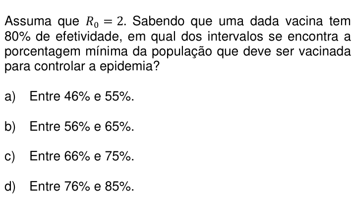 Questão 18 no caderno Q da UNICAMP 2022