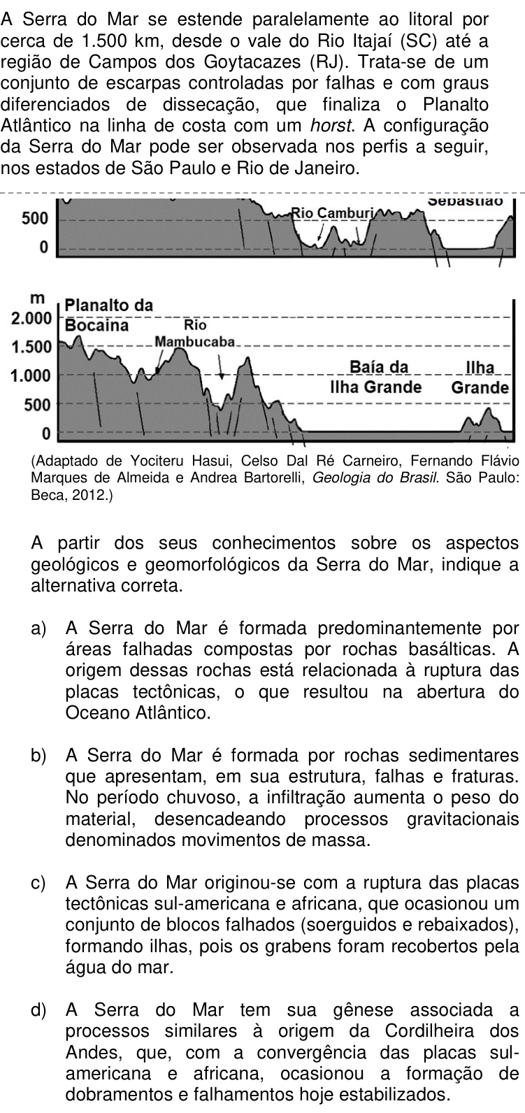 Questão 47 no caderno Q da UNICAMP 2022