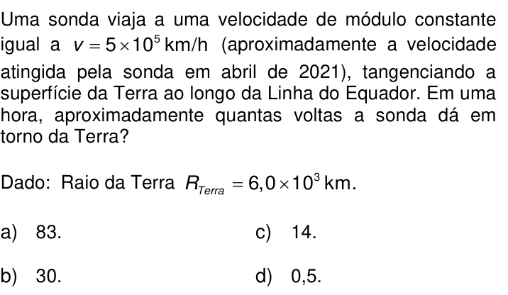 Questão 57 no caderno Q da UNICAMP 2022