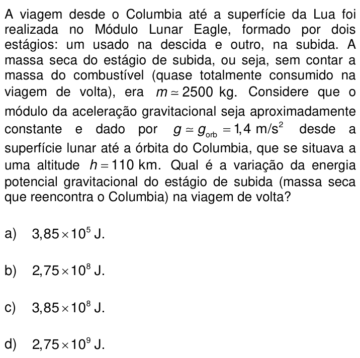 Questão 60 no caderno Q da UNICAMP 2022