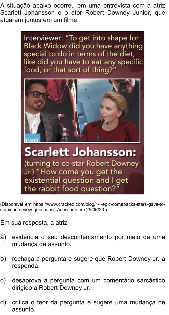 Questão 13 no caderno Q da UNICAMP 2021